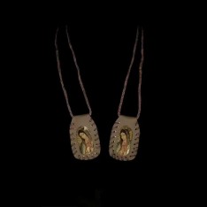 Synthetic Leather Scapular with OLOG   (MOQ 6)